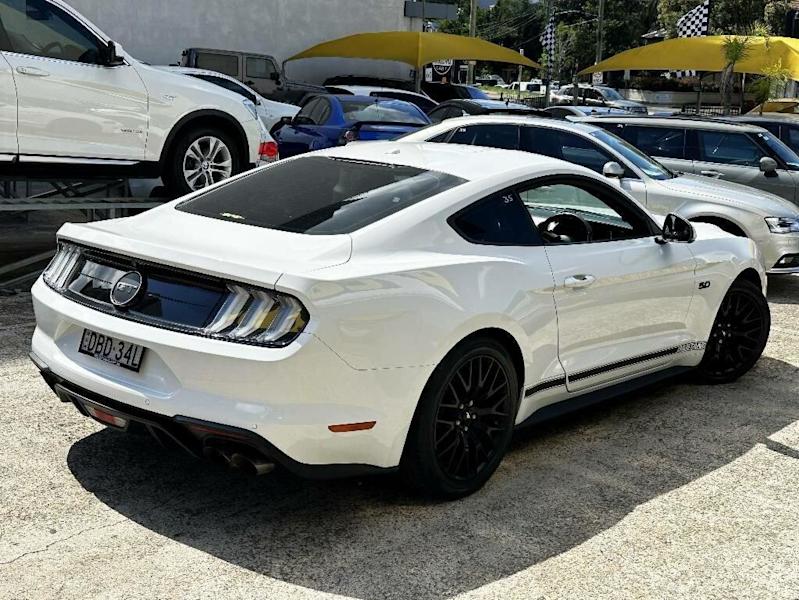 2019 Ford Mustang FN Fastback GT 5.0 V8 White 10 Speed Automatic Coupe62932712088963113