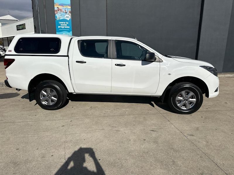 2018 Mazda BT-50 UR0YG1 XT 4x2 Hi-Rider White 6 Speed Sports Automatic Utility62934701348097111