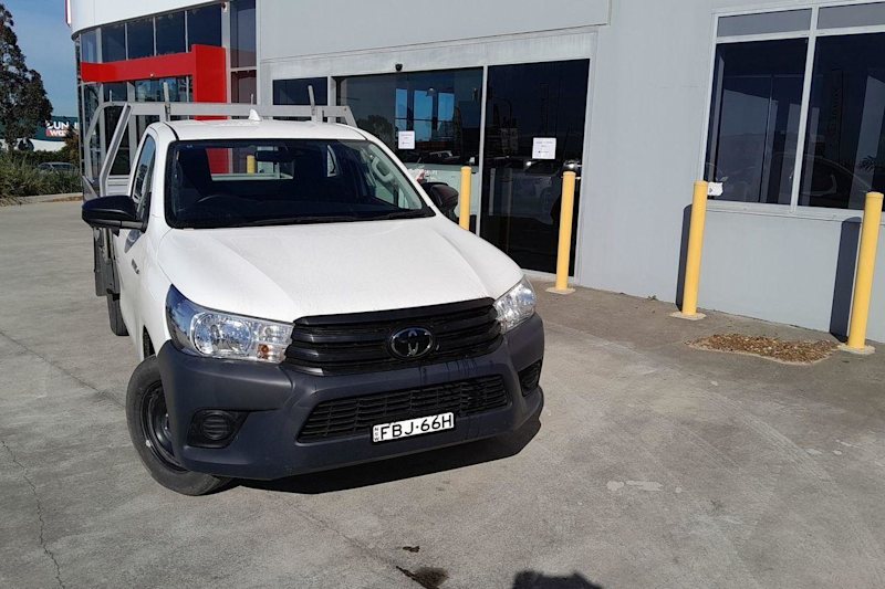 2023 Toyota Hilux GUN125R Workmate Glacier White Manual Cab Chassis62936659727619110