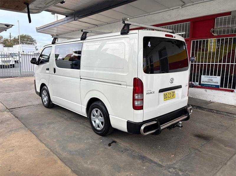 2014 Toyota HiAce KDH201R MY12 Upgrade LWB White 4 Speed Automatic Van62936661500162113