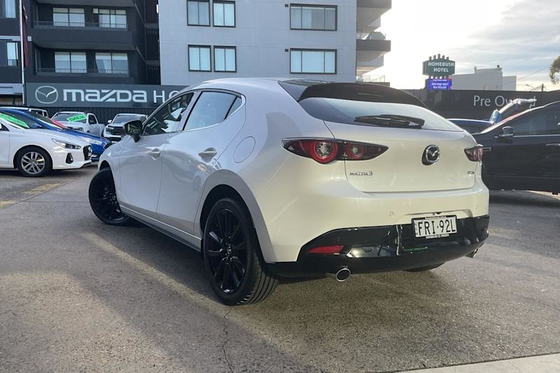 2024 Mazda 3 BP2HLA G25 SKYACTIV-Drive Astina Snowflake White Pearl 6 Speed Sports Automatic62882730936065112