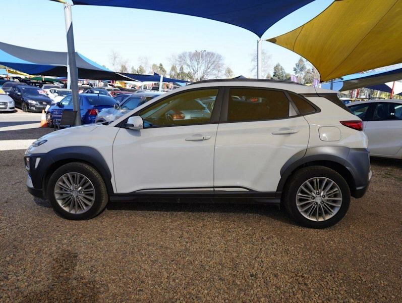 2019 Hyundai Kona OS.2 MY19 Elite D-CT AWD White 7 Speed Sports Automatic Dual Clutch Wagon62933704470530113