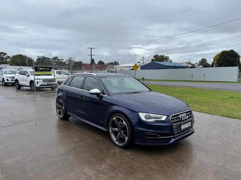 2014 Audi S3 8V MY15 2.0 TFSI Quattro Blue 6 Speed Direct Shift Hatchback62935686137857115