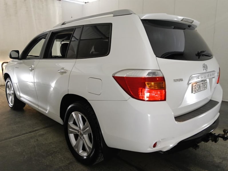 2007 Toyota Kluger GSU45R Grande AWD White 5 Speed Sports Automatic Wagon62882728601345113