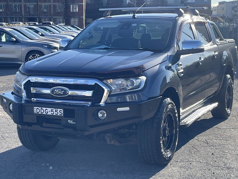 2016 Ford Ranger PX MkII XLT Double Cab Grey 6 Speed Manual Double Cab62932713227905113