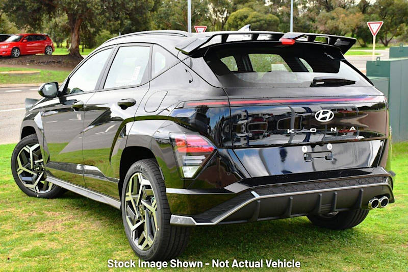 2024 Hyundai Kona SX2.V2 MY25 N Line 2WD Black 1 Speed Constant Variable Wagon62933712733699112