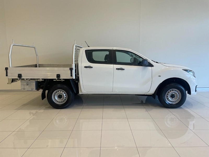 2019 Mazda BT-50 UR0YG1 XT 4x2 Hi-Rider Cool White 6 Speed Sports Automatic Cab Chassis62937625473923111