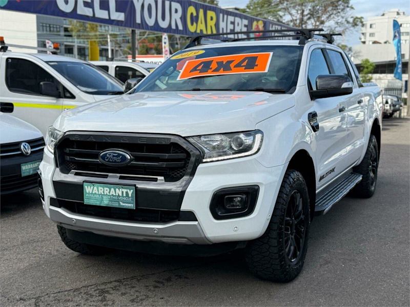 2019 Ford Ranger PX MkIII MY19 Wildtrak 2.0 (4x4) White 10 Speed Automatic Double Cab Pick Up62932714614915112