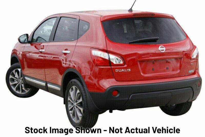 2012 Nissan Dualis J10 Series II MY2010 Ti Hatch X-tronic 2WD Red 6 Speed Constant Variable62935690091393112