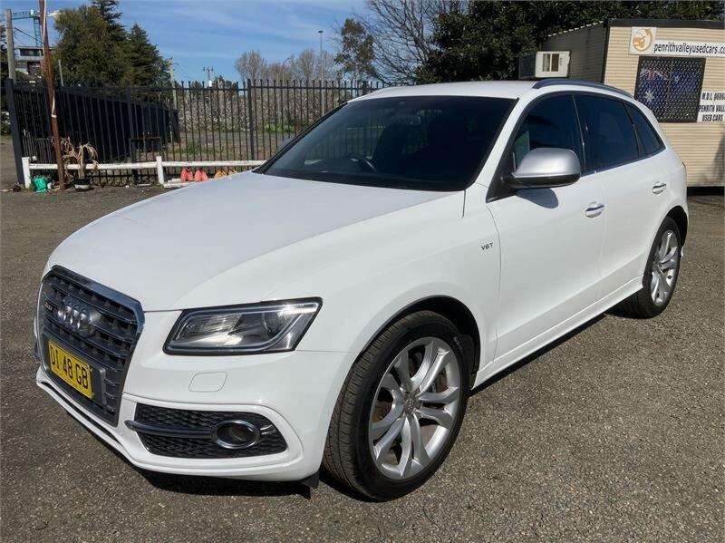 2014 Audi SQ5 8R MY15 TDI Tiptronic Quattro White 8 Speed Sports Automatic Wagon62882770508034112