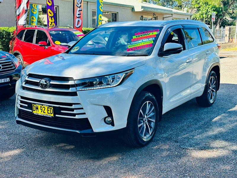 2018 Toyota Kluger GSU50R GXL 2WD Crystal Pearl 8 Speed Sports Automatic Wagon62882771318275112