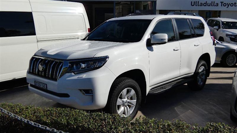 2023 Toyota Landcruiser Prado GDJ150R GXL White 6 Speed Automatic Wagon62934696680323110