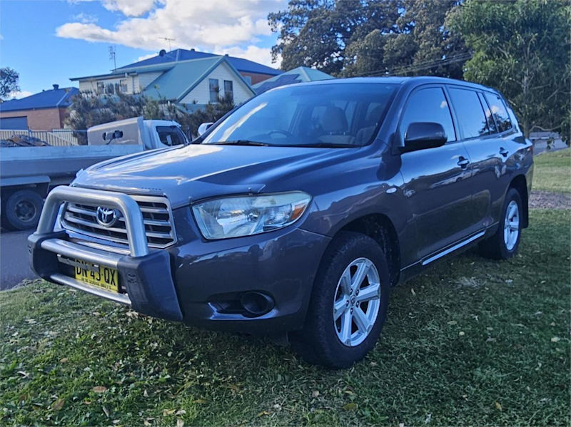 2010 Toyota Kluger GSU45R KX-R (4x4) 7 Seat Grey 5 Speed Automatic Wagon628827212268811110