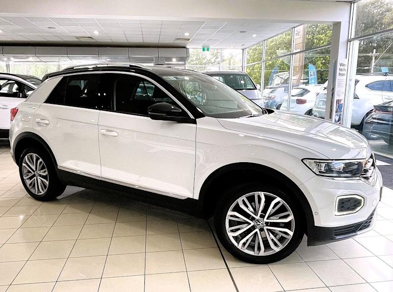 2021 Volkswagen T-ROC A1 MY22 110TSI Style White 8 Speed Automatic Wagon62935687626242113