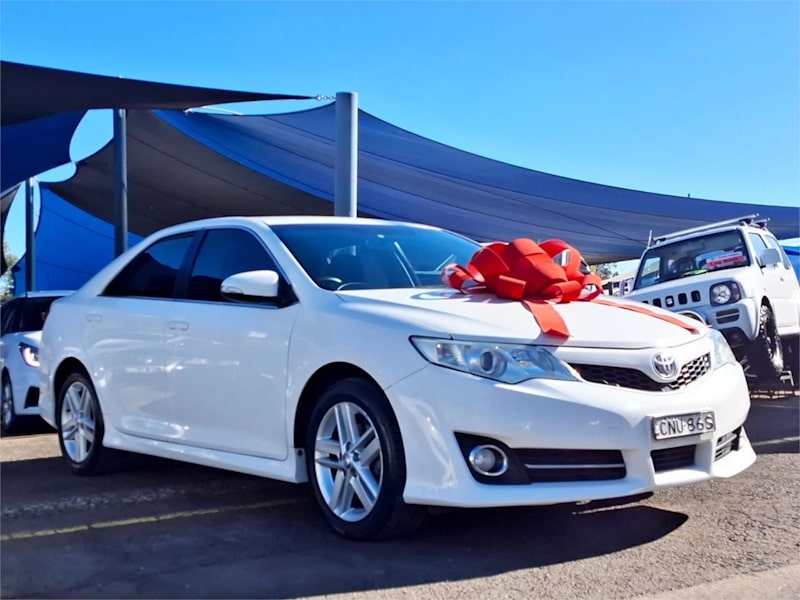 2012 Toyota Camry ASV50R Atara R White 6 Speed Sports Automatic Sedan62882730609026118