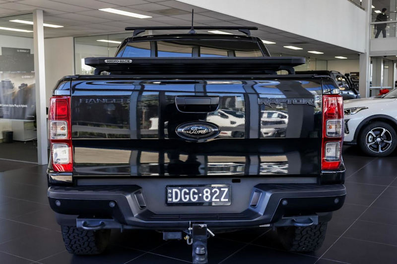 2021 Ford Ranger PX MkIII 2021.75MY Raptor X Pick-up Double Cab Black 10 Speed Sports Automatic62886406753922114