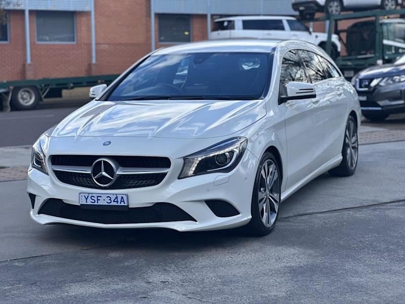 2016 Mercedes-Benz CLA200 Shooting Brake 117 MY17 White 7 Speed Auto Dual Clutch Wagon62939537681795113