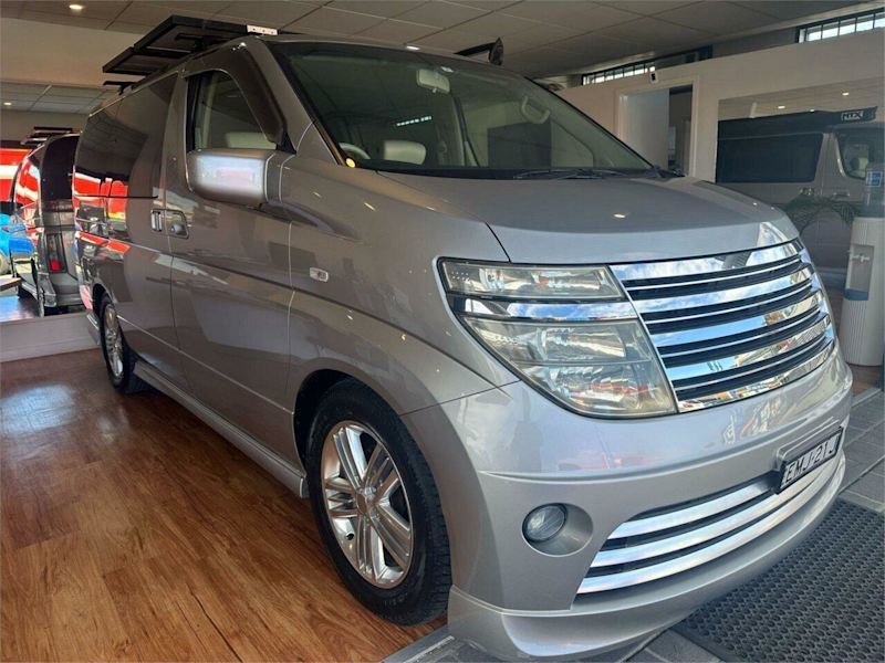 2009 Nissan Elgrand E51 Silver 5 Speed Automatic Wagon62937624612354114