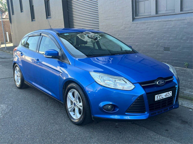 2014 Ford Focus LW MK2 MY14 Trend Blue 6 Speed Automatic Hatchback62933712973187110