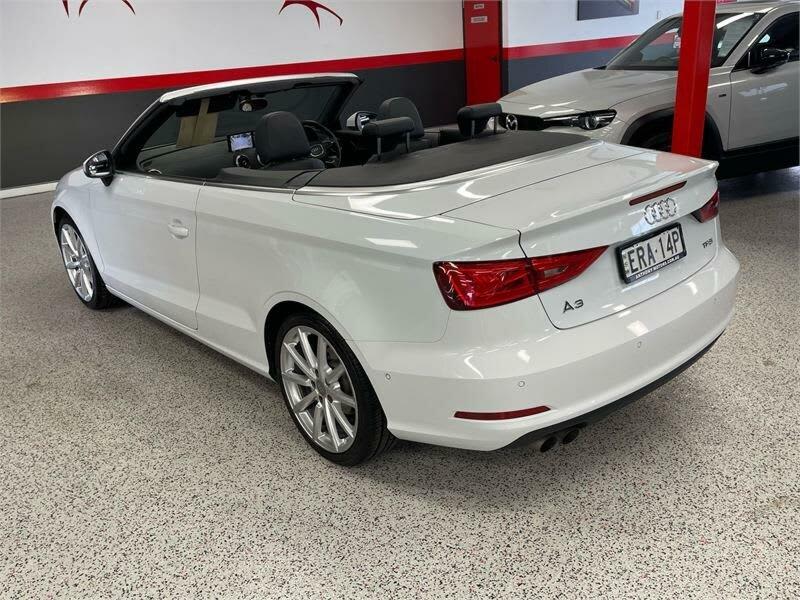2014 Audi A3 8V 1.4 TFSI Attraction CoD White 7 Speed Auto Direct Shift Cabriolet62934704930818111