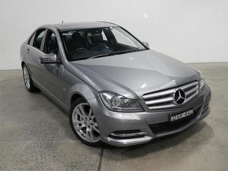 2012 Mercedes-Benz C250 W204 MY11 Avantgarde BE Palladium Silver (792u) 7 Speed Automatic G-Tronic62934705336450112