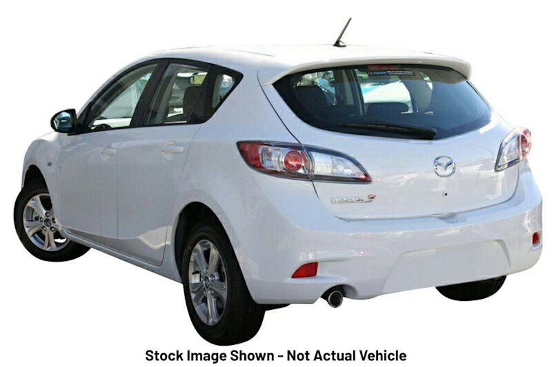 2012 Mazda 3 BL Series 2 MY13 Neo White 5 Speed Automatic Hatchback62885349515265112
