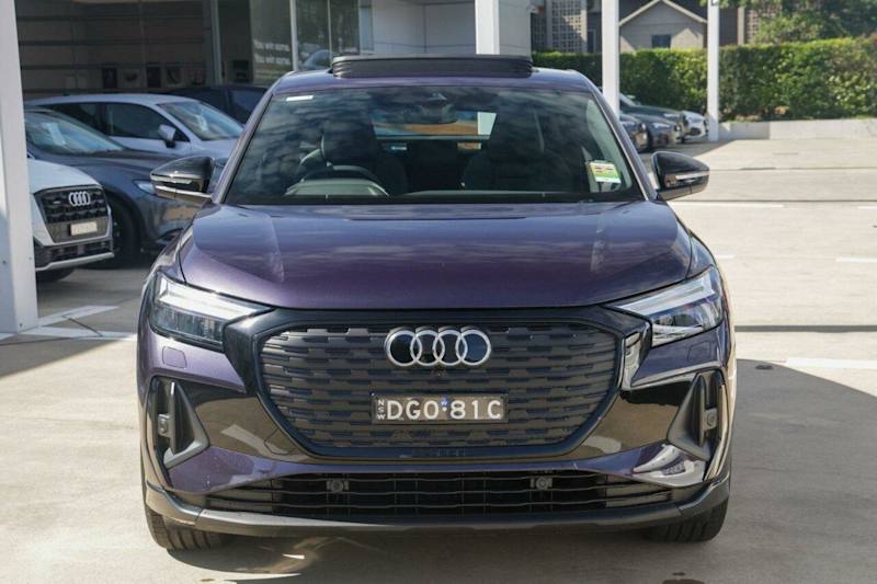 2025 Audi Q4 E-Tron F4 MY25 45 Sportback Purple 1 Speed Reduction Gear Wagon62937623202817111