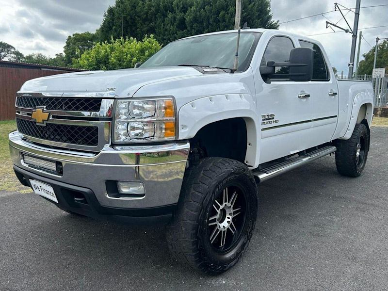 2012 Chevrolet Silverado 2500 White Automatic Dual Cab Utility62933708505090112
