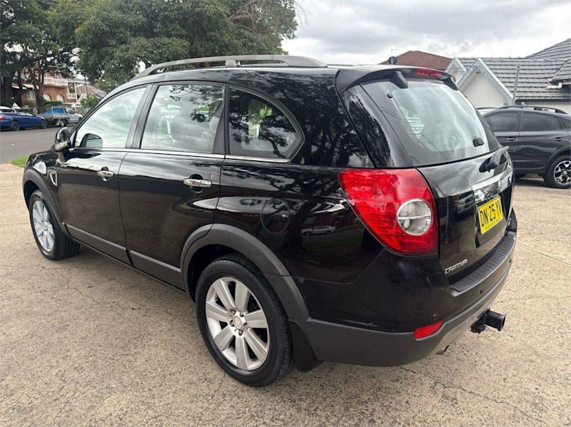 2007 Holden Captiva CG MY08 LX AWD Black 5 Speed Sports Automatic Wagon62934702457985111