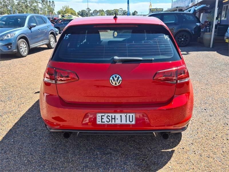 2014 Volkswagen Golf VII MY15 GTI DSG Red 6 Speed Sports Automatic Dual Clutch Hatchback62934698089985114
