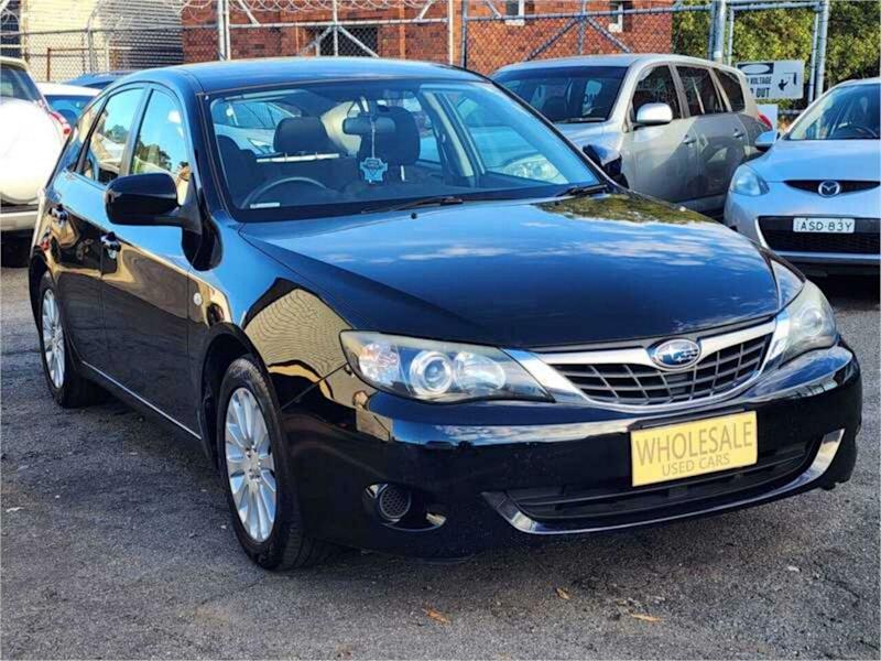 2009 Subaru Impreza G3 MY09 R Black Sports Automatic Hatchback62933712979843110