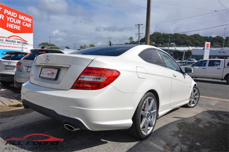 2012 Mercedes-Benz C350 W204 MY12 BE White 7 Speed Automatic G-Tronic Coupe62882738635267114