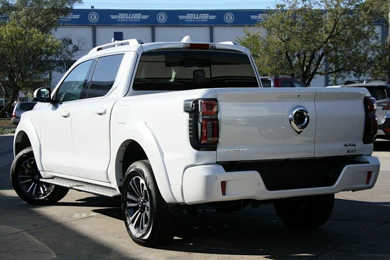 2024 GWM Cannon Alpha P05 Ultra Marble White 9 Speed Sports Automatic Utility62933715412739112