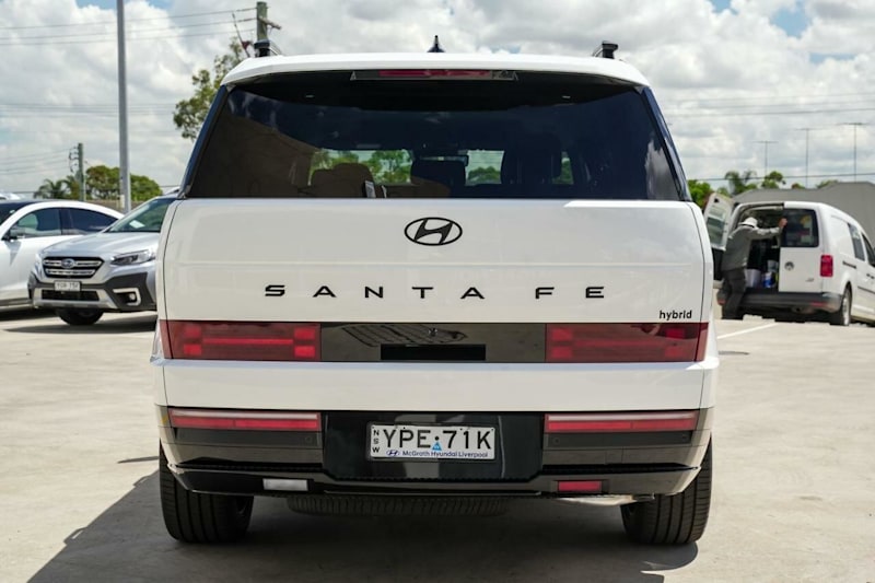 2024 Hyundai Santa Fe MX5.V1 MY25 Hybrid AWD Calligraphy Creamy White 6 Speed Automatic Wagon Hybrid62934705784193112