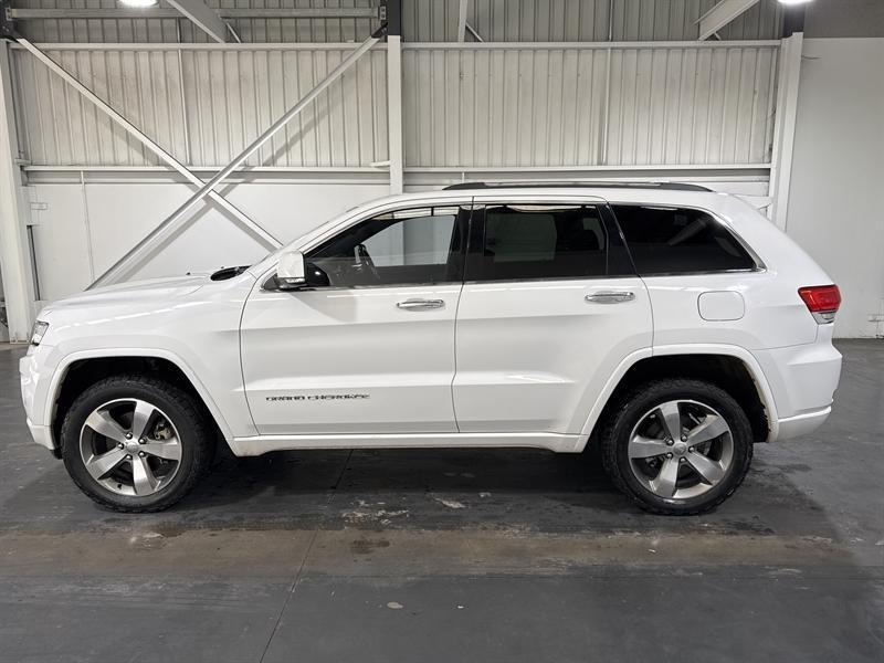 2015 Jeep Grand Cherokee WK MY15 Overland (4x4) White 8 Speed Automatic Wagon62933708187011112