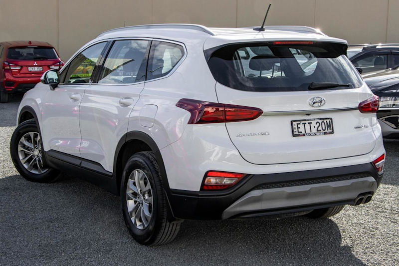 2018 Hyundai Santa Fe TM MY19 Active White 8 Speed Sports Automatic Wagon62885350137089111