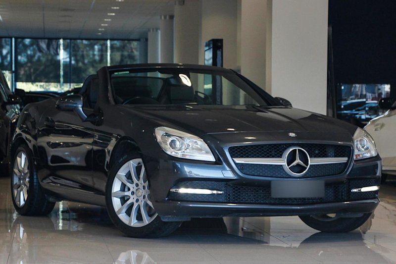 2013 Mercedes-Benz SLK-Class R172 SLK200 7G-Tronic + Grey 7 Speed Sports Automatic Roadster62935693593347111