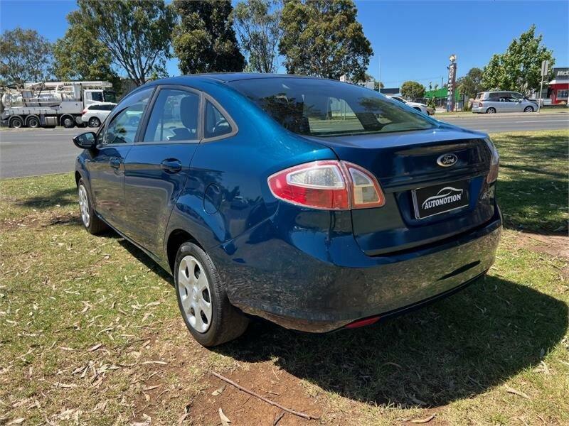 2010 Ford Fiesta WT LX Blue 6 Speed Automatic Sedan62937623525634113