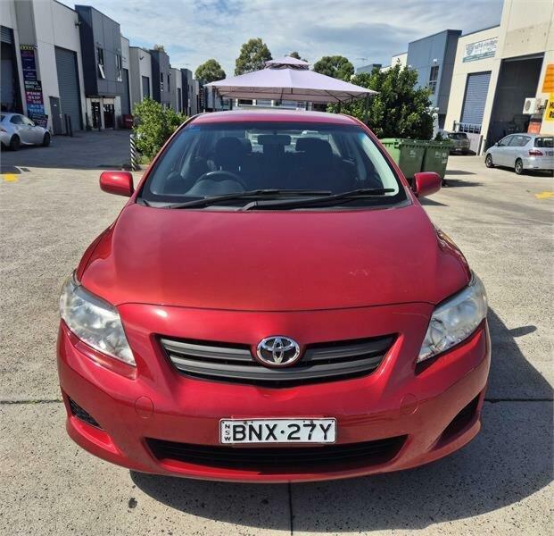 2010 Toyota Corolla ZRE152R MY10 Ascent Burgundy 4 Speed Automatic Sedan62938583746945112
