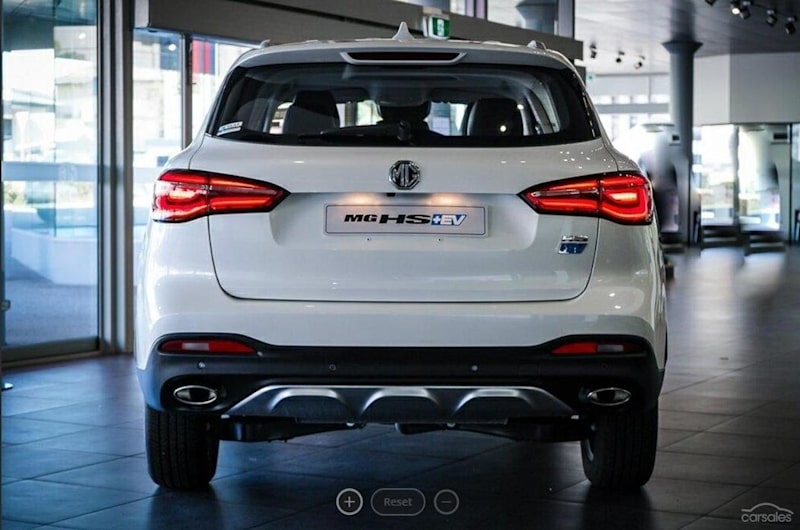 2022 MG HS Plus EV SAS23 MY22 Excite FWD Pearl White 10 Speed Automatic Wagon Hybrid62935693379459113