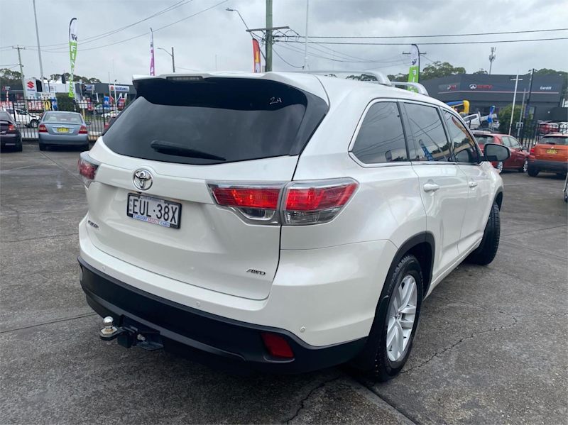 2016 Toyota Kluger GSU55R GX (4x4) White 6 Speed Automatic Wagon62882768121346112