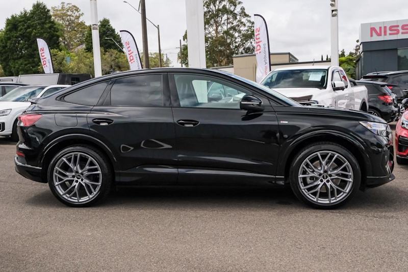 2024 Audi Q4 E-Tron F4 MY25 55 Sportback e-quattro Black 1 Speed Reduction Gear Wagon62933713999105112