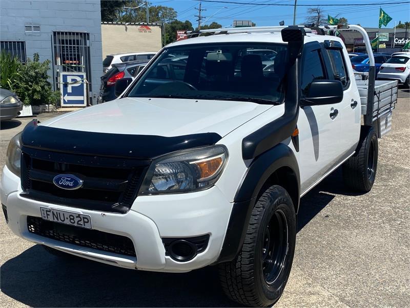 2009 Ford Ranger PK XL Crew Cab 4x2 Hi-Rider White 5 Speed Automatic Double Cab62932715485569113
