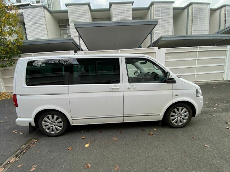 2013 Volkswagen Multivan T5 MY14 TDI400 DSG Highline White 7 Speed Sports Automatic Dual Clutch62935691589123112