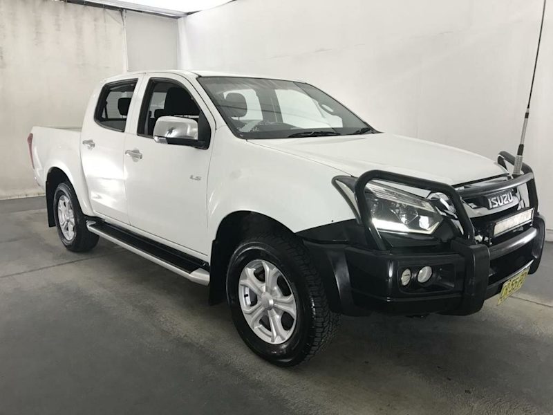 2018 Isuzu D-MAX MY18 LS-U Crew Cab 4x2 High Ride White 6 Speed Sports Automatic Utility62933712499715110