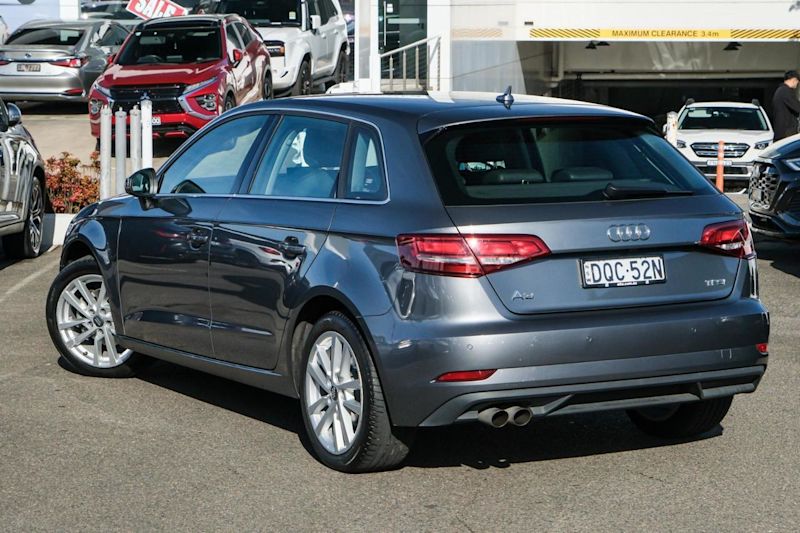 2017 Audi A3 8V MY17 Sportback S Tronic Grey 7 Speed Sports Automatic Dual Clutch Hatchback62934703260674111