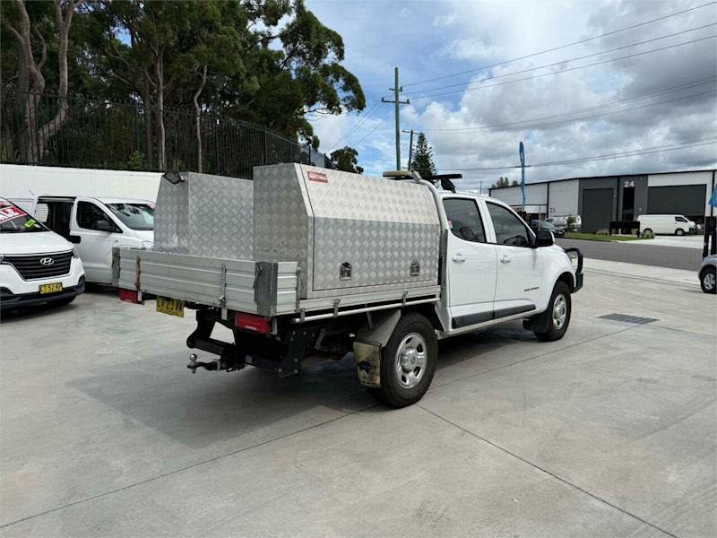 2019 Holden Colorado RG MY20 LS (4x4) White 6 Speed Automatic Crew Cab Chassis62882770038530114