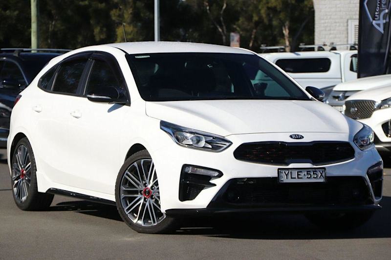 2020 Kia Cerato BD MY21 GT DCT White 7 Speed Sports Automatic Dual Clutch Hatchback62882726434817110