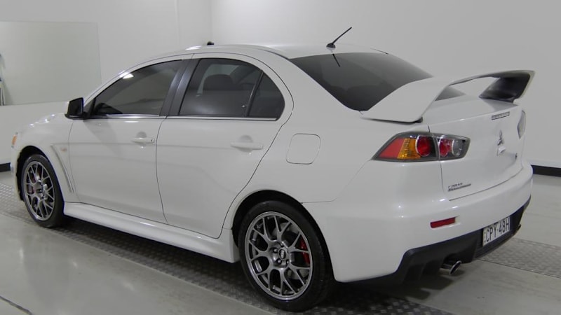 2013 Mitsubishi Lancer CJ MY13 Evolution MR White 6 Speed Direct Shift Sedan62882735917827111