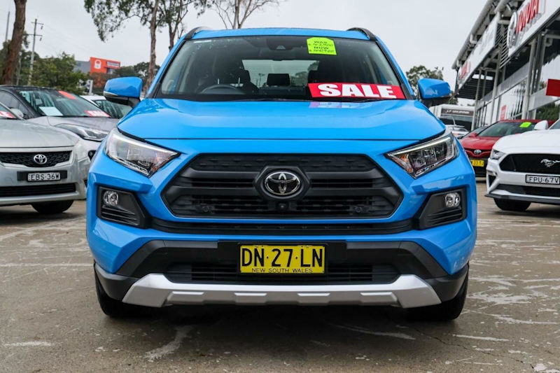 2019 Toyota RAV4 Axaa54R Edge AWD Eclectic Blue 8 Speed Sports Automatic Wagon62882766556419113